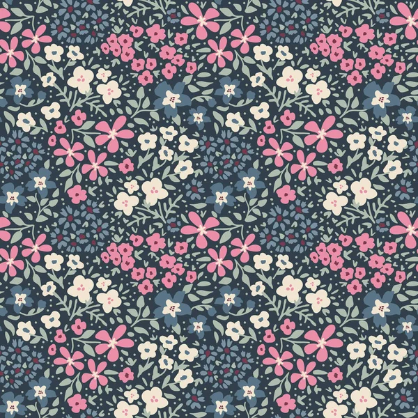 Seamless Floral Decorative Vector Pattern Royalty Free Stock Vectors