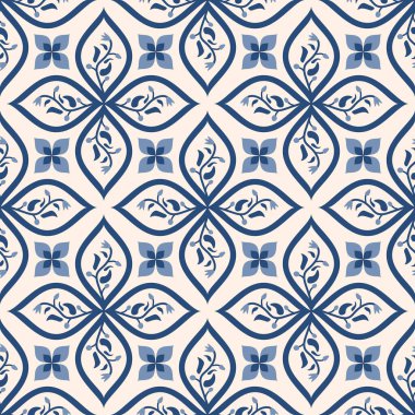 Kusursuz dekoratif vektör deseni