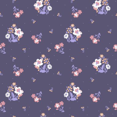 Pembe desenli pürüzsüz demetler