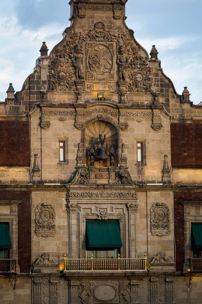Bella Vista Dettaglio Piazza Zocalo Ciudad Mexico — Foto Stock