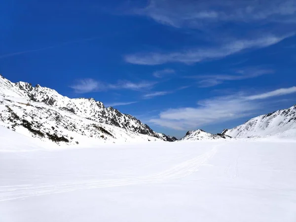 Beautiful Panorama Winter Tatry Mountains Five Lakes Valley Dolina Pieciu — 스톡 사진