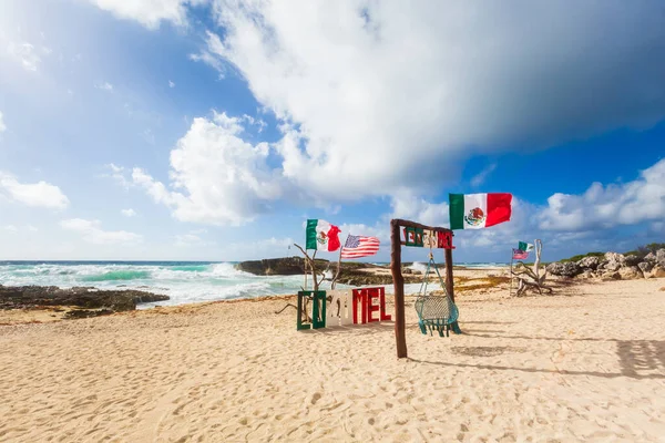 Beautiful Landscape Photo Taken Cozumel Island Mexico Sunny Day — Stock Photo, Image