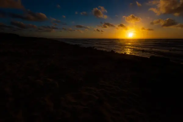 Прекрасне Пейзажне Фото Зроблене Острові Косумель Мексиці Під Час Сонячного Стокове Зображення