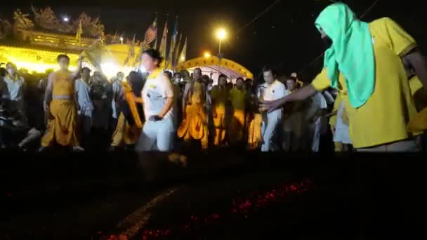 Butterworth Penang Malaezia Oct 2022 Devoții Poartă Statuia Lui Dumnezeu — Videoclip de stoc