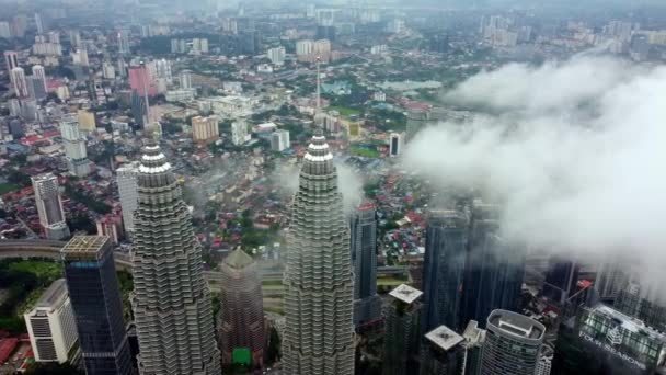 Bukit Bintang Kuala Lumpur Maleisië Nov 2022 Luchtfoto Roterend Uitzicht — Stockvideo