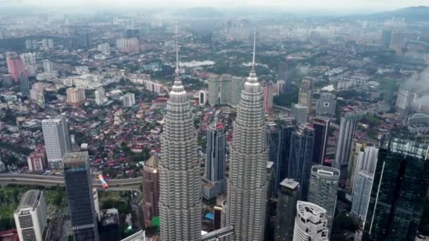 Bukit Bintang Kuala Lumpur Malaysia Nov 2022 Drone Shot Move — Vídeos de Stock