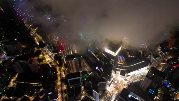 Bukit Bintang Kuala Lumpur Maleisië Nov 2022 Luchtfoto Paviljoen Winkelcentrum — Stockvideo