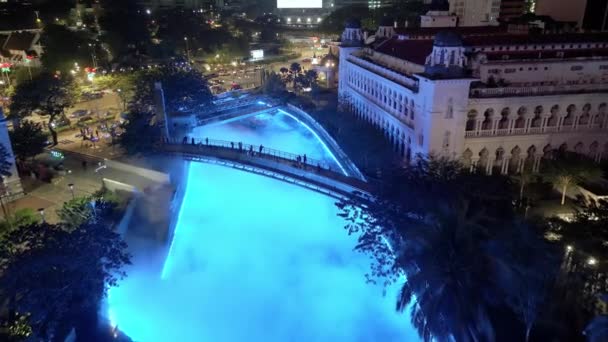 Bukit Bintang Kuala Lumpur Malaysia November 2022 Pejalan Kaki Pemandangan — Stok Video