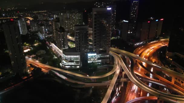 Damansara Selangor Malaysia Nov 2022 Aerial Top View Damansara Town — Vídeos de Stock