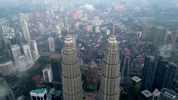 Bukit Bintang Kuala Lumpur Malaysia November 2022 Gerakan Udara Dan — Stok Video