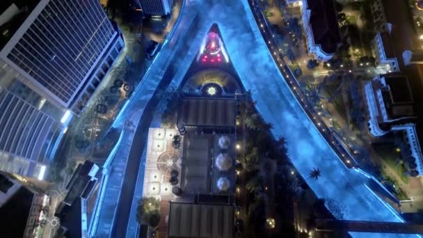 Bukit Bintang Kuala Lumpur Malezya Kasım 2022 Gökyüzü Yukarıdan Görünüşü — Stok video