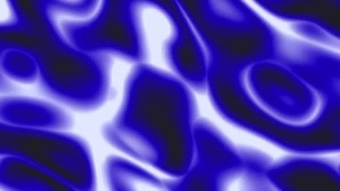 Blue glow curve gradient animation. Beauty 2D computer rendering