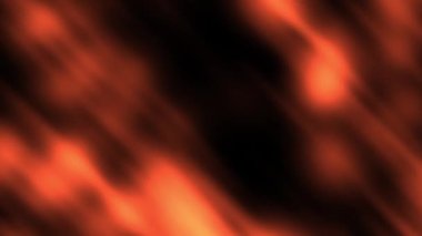 Orange color fractal flare glow animation background. Beauty 2D computer rendering