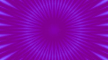 Purple color circular kaleidoscope sequence pattern animation. 2D computer rendering motion graphic