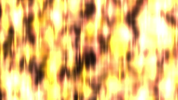 Yellow Glow Spark Animation Abstract Background Beauty Computer Rendering — Video
