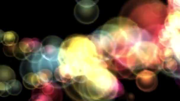Куля Енергії Розмивання Рухається Потоці Абстрактного Фону Beauty Візуалізація Комп — стокове відео