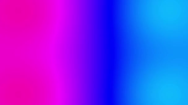 Fast Rainbow Color Gradient Transition Left Right Animation Computer Rendering — Stock video