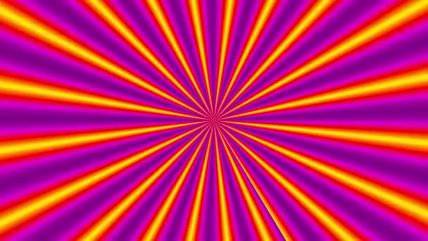 Colorful Radial Linear Transition Color Animation Center Computer Rendering Motion — 비디오
