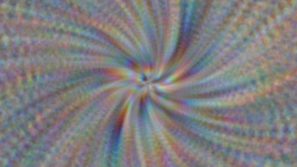 Cloudy Fractal Chroma Spiral Spin Center Animation Computer Rendering Motion — Vídeos de Stock