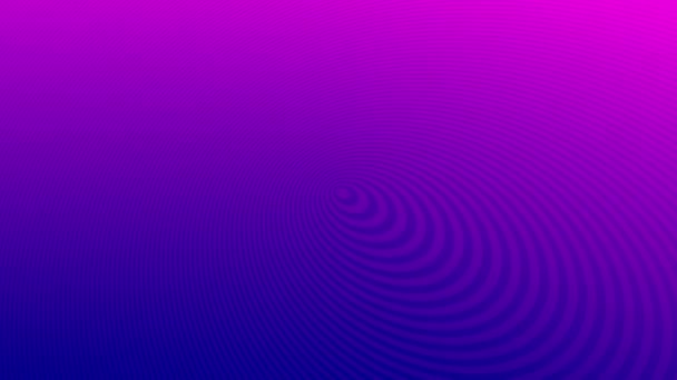 紫と青のスパイラルグルービーアニメーションの背景 コンピュータ2Dレンダリンググラフィック — ストック動画