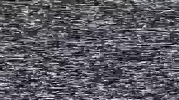 Vhs Стара Телевізійна Анімація Пошкоджень Графічне Візуалізація Vfx — стокове відео