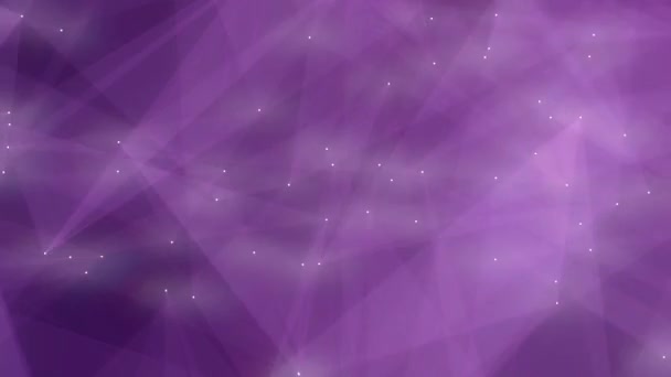 Bright Glow Purple Plexus Dot Animation Background Effect Graphic Vfx — Vídeos de Stock