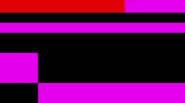 Hızlı geçiş rengarenk televizyon arızası arka plan animasyonu. Hareketli grafik dokusu