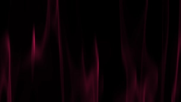 Viva Magenta Χρώμα Του Σκουρόχρωμου Εφέ Φλόγας Animation Απόδοση Γραφικών — Αρχείο Βίντεο