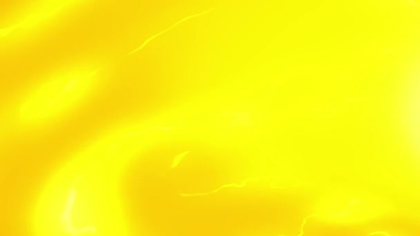 金の背景アニメーションで黄色の電気アニメーション 2Dコンピュータレンダリング — ストック動画