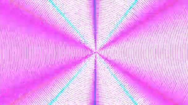 Szybki Ruch Spin Tekstury Moire Hipnotyczne Abstrakcyjne Tło Tekstura Graficzna — Wideo stockowe