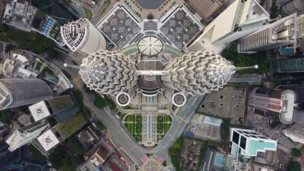 Bukit Bintang Kuala Lumpur Malaysia Dec 2022 Aerial Top View — Stockvideo