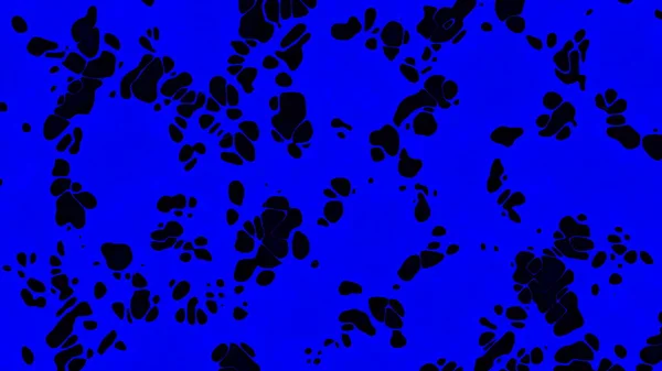 Donkerblauwe Zwarte Fractal Ruis Achtergrond Lay Out Illustratie — Stockfoto