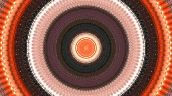 Suave Efecto Zoom Infinito Círculo Brillo Caleidoscópico Ilustración Diseño — Foto de Stock