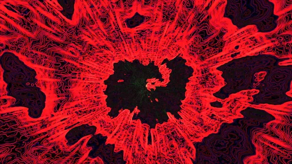 Czerwony Szum Fraktalny Abstrakcyjne Tło Ilustracja Układu — Zdjęcie stockowe