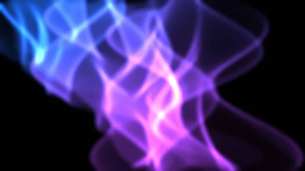 Синій Фіолетовий Градієнт Потоку Енергії Фону Ілюстрація Двовимірного Компонування — стокове фото