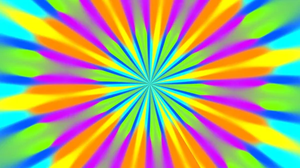Kaleidoscoop Bloem Patroon Symmetrie Vervagen Achtergrond Lay Out Illustratie — Stockfoto