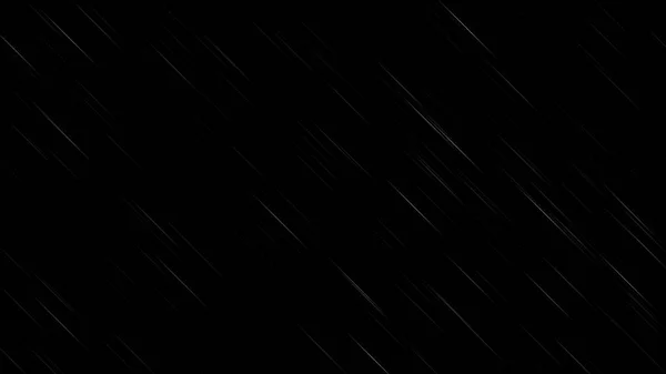 暗い背景に白い雨 2Dレイアウト図 — ストック写真