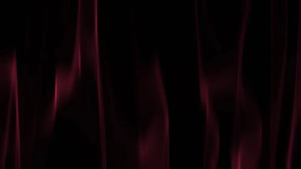 红色的火焰在柔软的背景下燃烧 2D布局说明 — 图库照片