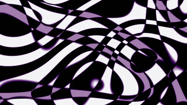 Фіолетовий Білий Фон Нитками Ілюстрація Двовимірного Компонування — стокове фото
