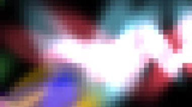 Fayans kutusu hareketinde yumuşak ışık efekti. Soyut arkaplan 2B biçimlendiriliyor