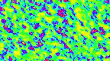 Hızlı hareket eden fraktal gökkuşağı renk animasyonu. Soyut arkaplan 2B biçimlendiriliyor