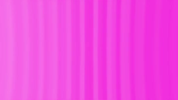 Roze Kleurverloop Lineaire Overgang Animatie Digitaal Effectpatroon — Stockvideo