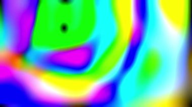 Renkli gökkuşağı sisi eğimli arkaplan. 2B bilgisayar oluşturma şablonu