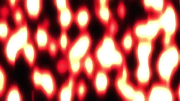 Rot Glühen Feuer Flamme Hintergrund Computer Zur Darstellung Von Bewegungsgrafik — Stockvideo