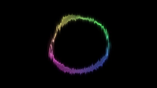 Warp Pfütze Farbverlauf Animation Hintergrund Computerwiedergabemuster — Stockvideo