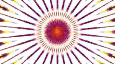 Turuncu renk kaleydoskop hızlı hareket arkaplan rengi. 2B dijital efekt deseni