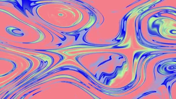 Контурный Фон Градиентной Карты Потока Формы Рендеринг Абстрактного Фона — стоковое видео