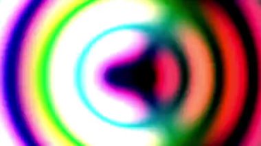 Hızlı hareket eden dairesel radar dokusu moire animasyonu. 2B desen PC oluşturma