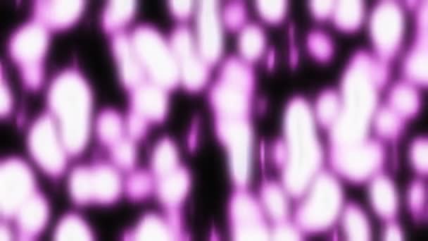 Brillo Púrpura Aumenta Intensidad Representación Por Ordenador Gráfico Movimiento — Vídeo de stock
