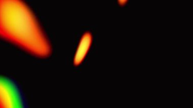 Sağa akış animasyonuna hareket ateşi. 2B bilgisayar oluşturma şablonu